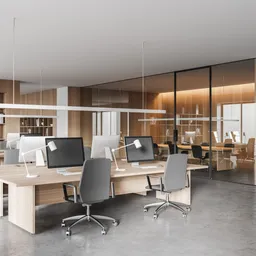 Office sample scene